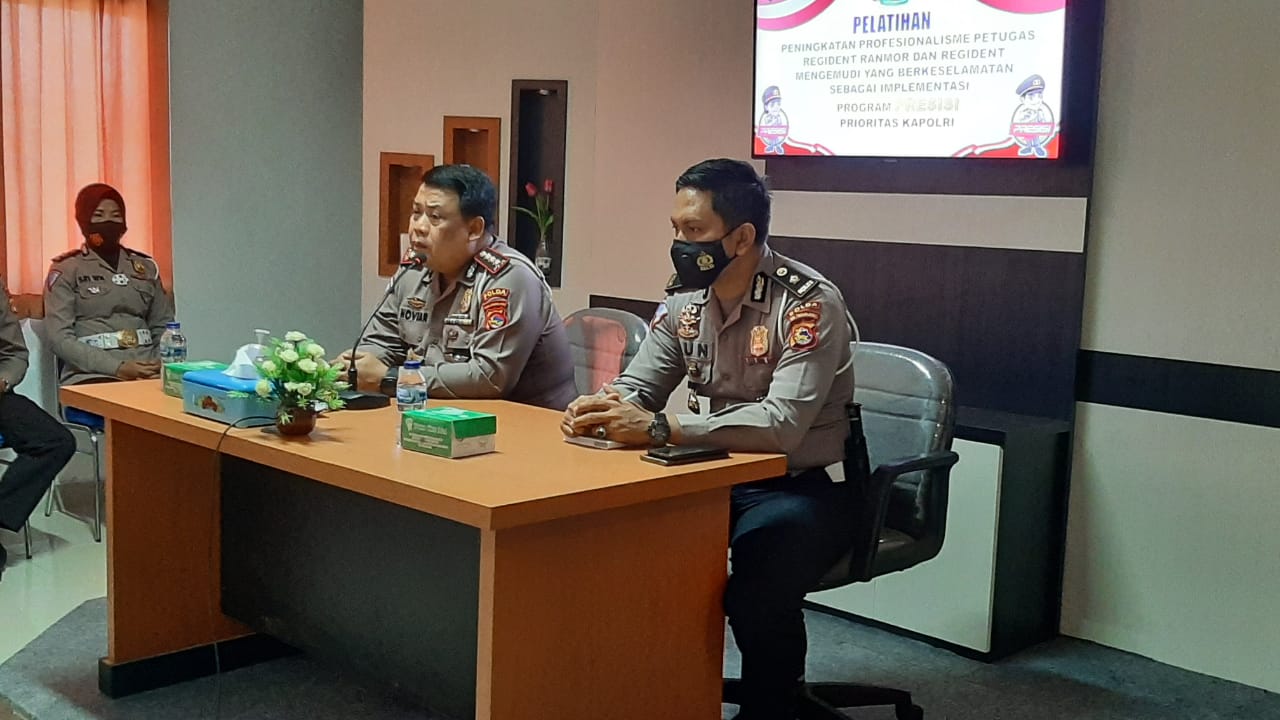 Kombes Pol Noviar S.I.K Buka Pelatihan Regident Ditlantas Polda NTB